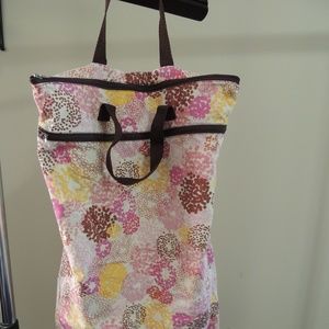 Planet Wise Hanging Wet/Dry Bag-Chic Petunia